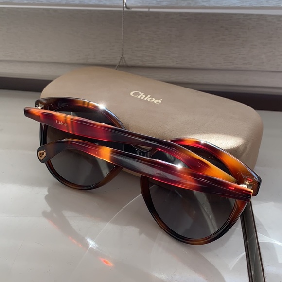 Chloe sunglasses & case AS IS - Picture 2 of 11